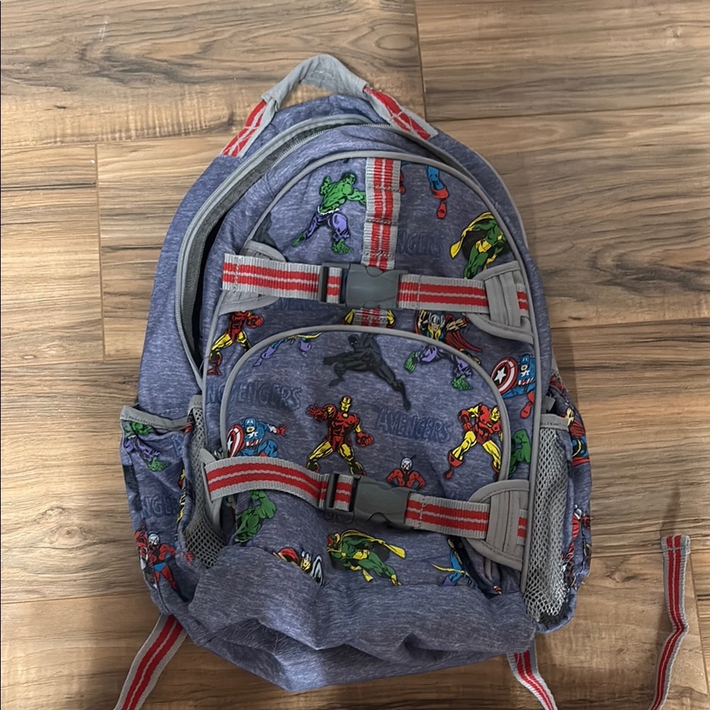Pottery Barn Kids Avengers Backpack - Blue and Red